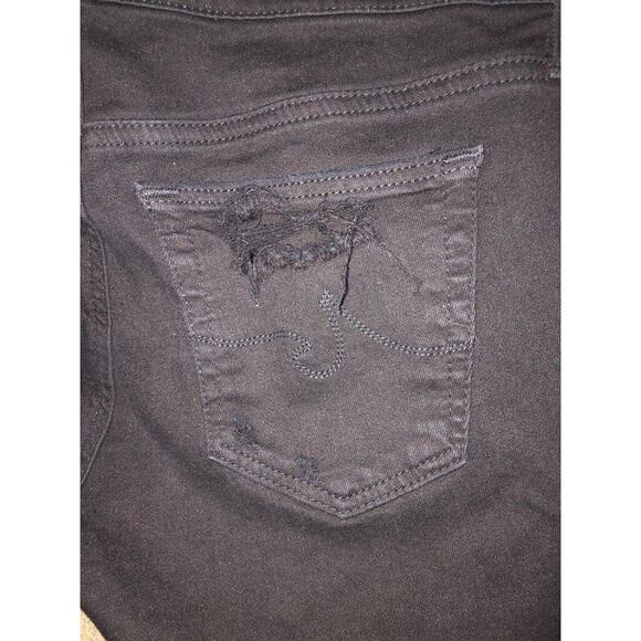 AG Adriano Goldschmied Edgy The Legging Super Skinny Ankle Distressed Jeans - Picture 9 of 15